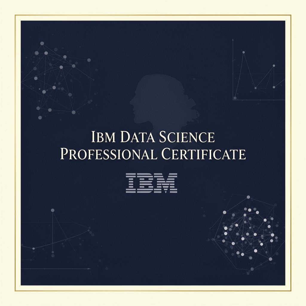 IBM Data Science Professional Certificate certificate